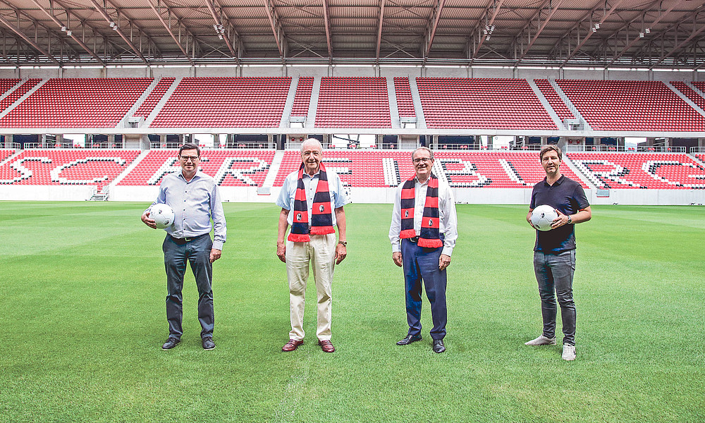 Sc Und Weberhaus Bauen Partnerschaft Aus Sc Freiburg